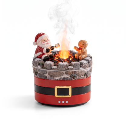 Snowy Lane Firepit Diffuser - Santa Belt Clean