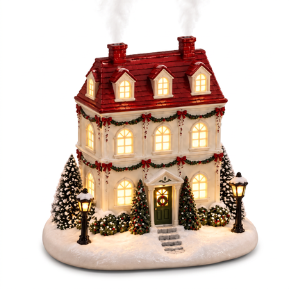 Snowy Lane House Diffuser - Three Quarter View
